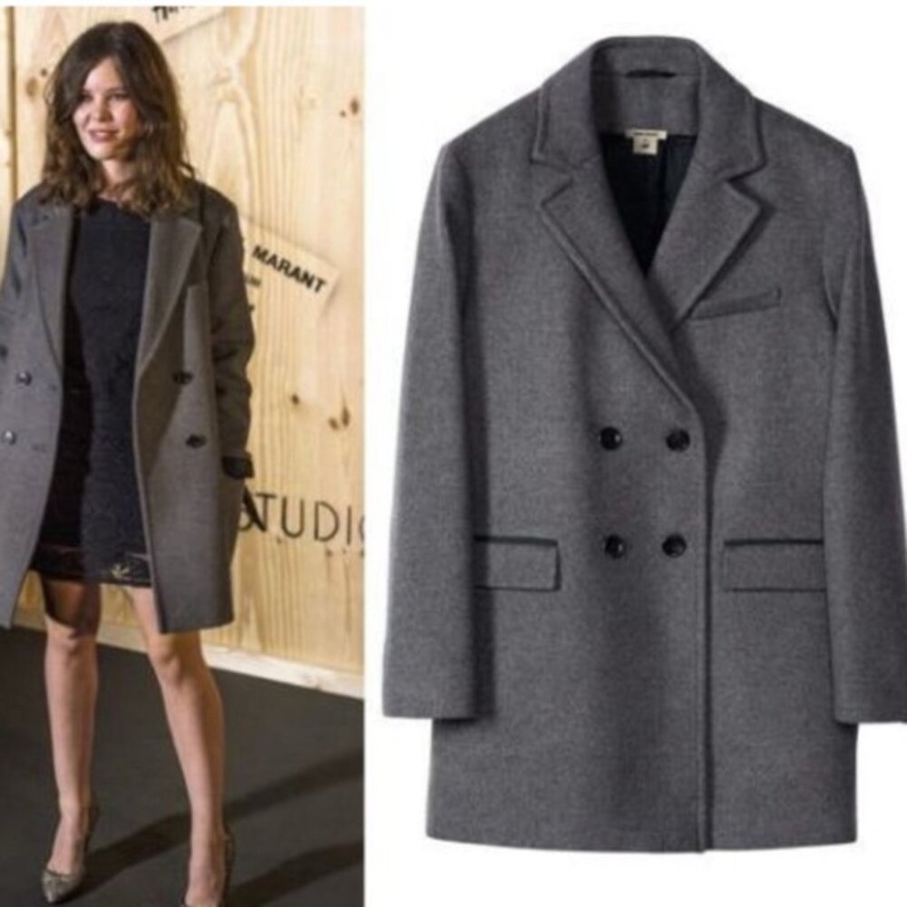 Isabel Marant x H&M wool blend coat